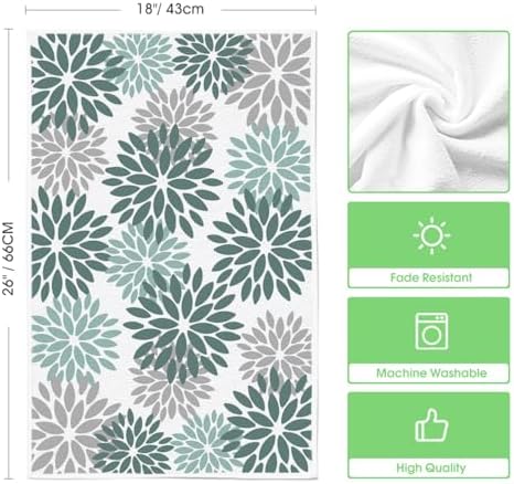 Artoid Mode Green Home Sweet Home Stripes Boho Spring Kitchen Towels Dish Towels - Image 6