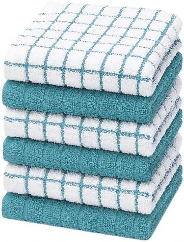 Bumble Dish Cloths, 100% Cotton Kitchen Towels by BumbleTowels