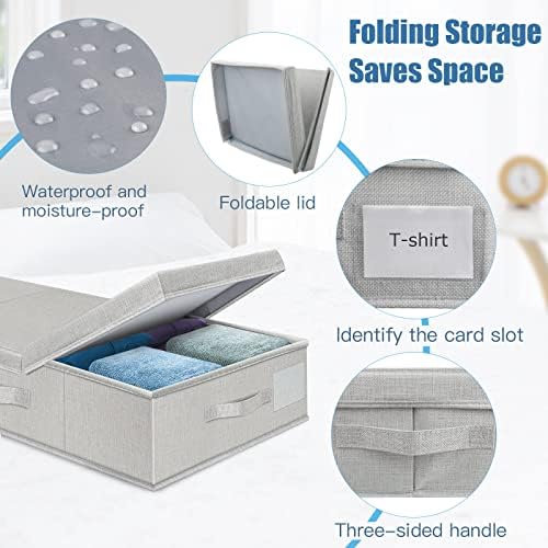 Supowin 2Pack Large Underbed Storage Containers Bin - Image 4