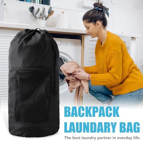 Laundry Bag Backpack, Olosar Extra Large Travel Laundry Bag - Image 2