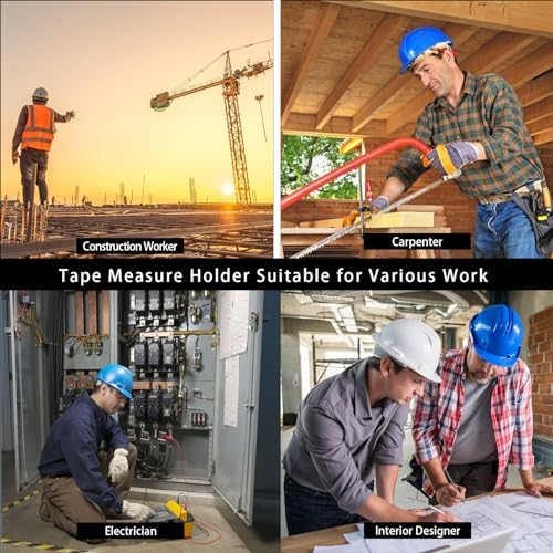 MELOTOUGH Tape Measure Holder, Tape Measure Belt Clip, Tape Measure Holster - Image 6