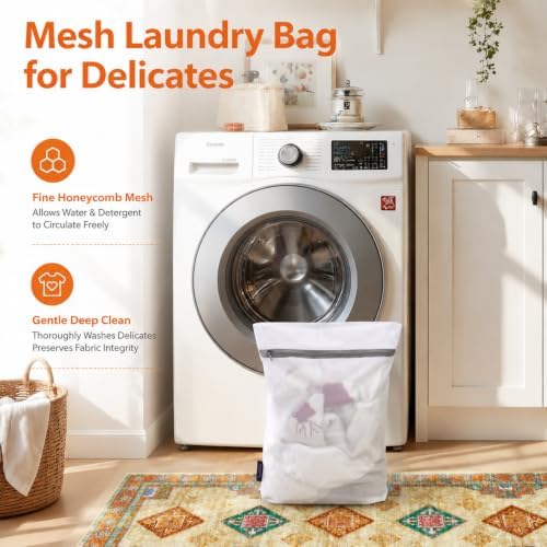 Laundry Bag Reusable Polyester Fine Mesh Laundry Bag | Protect Delicates and - Image 5