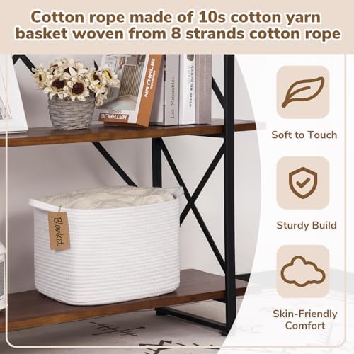 Goodpick Woven Rope Storage Basket - Image 5