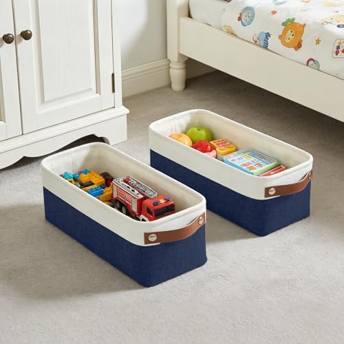 Bagnizer Small Fabric Storage Baskets, Decorative Basket - Image 7
