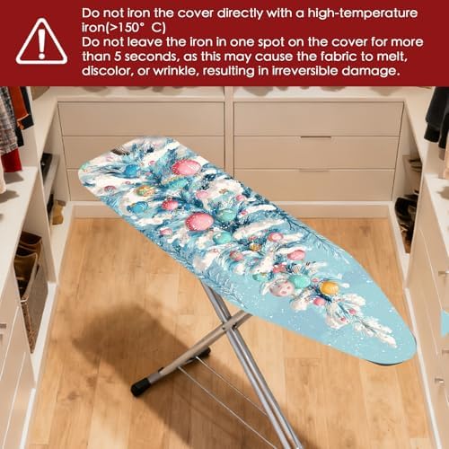Nuxovilar Snowy Winter Tree Ironing Board Cover 15x54 Polyester - Image 4