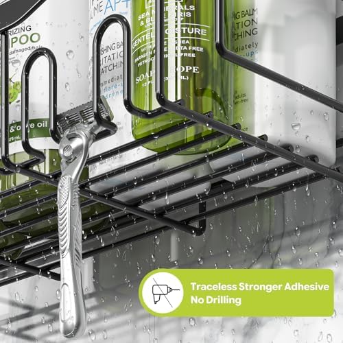 Simple Trending Adhesive Shower Caddy - Image 3