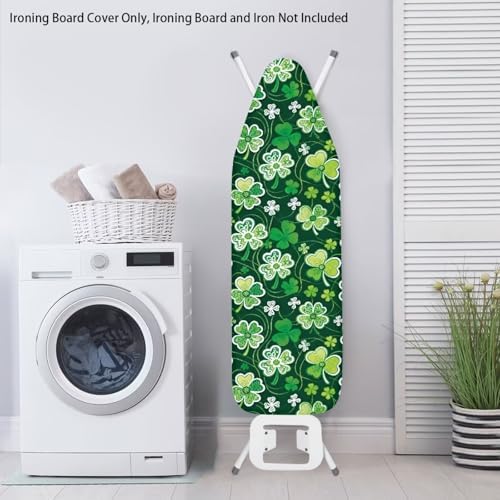 Shamrock Print Ironing Board Cover Protector St.Patrick's Day Decorative Covers - Image 3