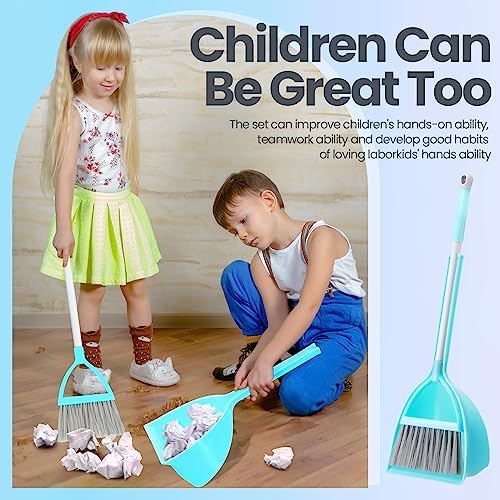 Roshtia 3 Pcs Mini Broom and Dustpan Set - Image 5