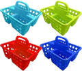 Black Duck Brand Set of 4 Divided 3-Compartment Plastic Caddies by Unknown