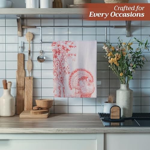 Maison d' Hermine Kitchen Towels Set of 3 Reusable 100% Cotton 27.50" x 20" - Image 6