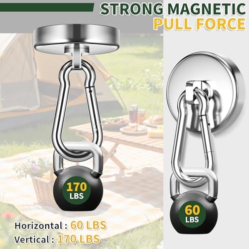 Grtard 4 Pack Magnetic Hooks - Image 5