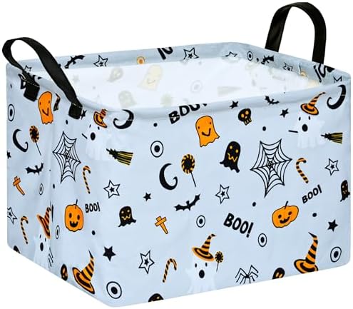 MAIZMZ Halloween Storage Basket Pumpkin Ghost Gift Basket by MAIZMZ