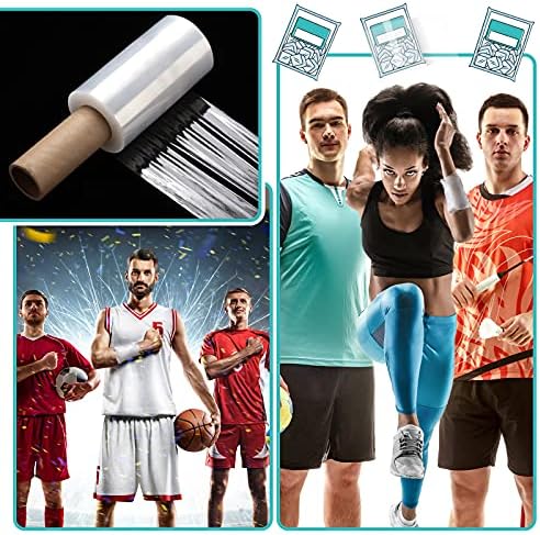 Outus 5" x 500ft Clear Stretch Wrap Film - Image 6
