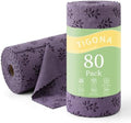 Microfiber Cleaning Cloth Roll, 80 Pack Cleaning Towels, Lint Free Rags Paper by Tigona