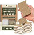 Plant-Based Kitchen Sponges | USDA Biobased Certified | FSC & PETA Approved | by EcoFox