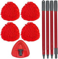 Spin Mop Replacements for Ocedar, Mop Handle for Ocedar Easywring System by MopHeadsReplacements