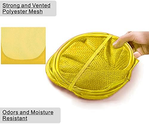 BATTOO Deluxe Strong Mesh Pop up Laundry Hamper Basket - Image 4