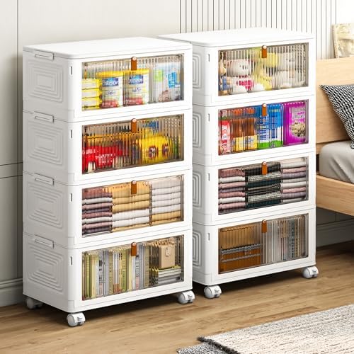 YFXCVSL 4 Tier Plastic Storage Bins - Image 5