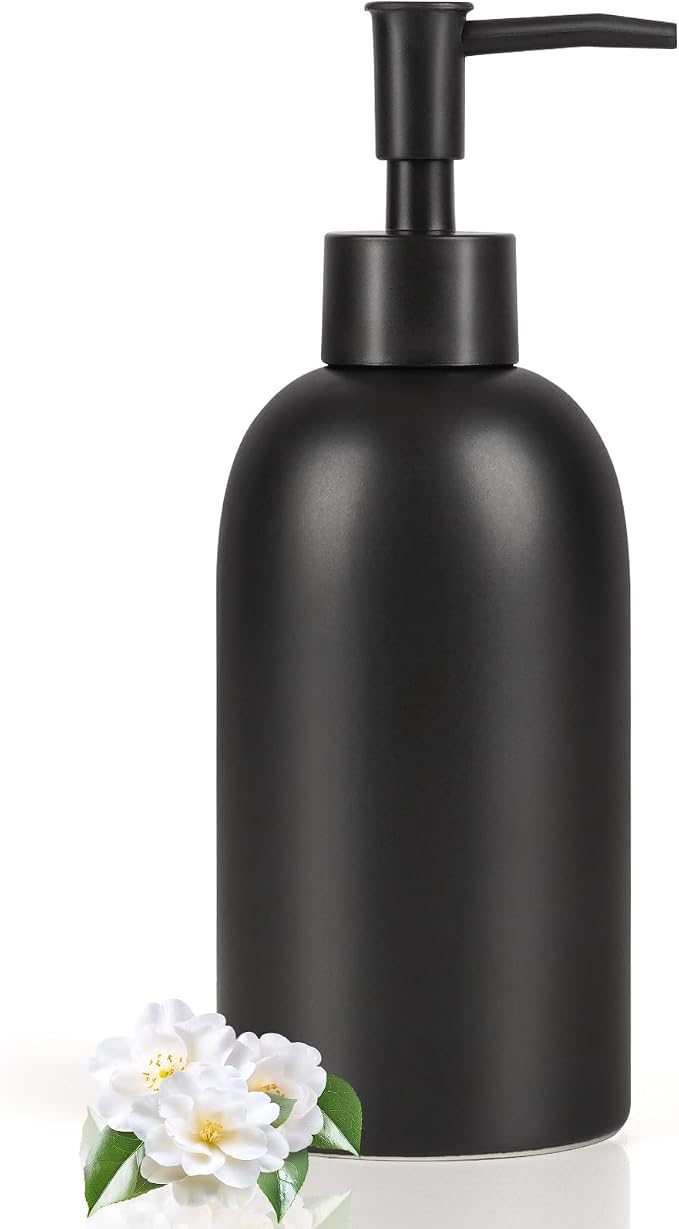 Natheeph Soap Dispenser for Bathroom/Kitchen Fill Hand Soap/Dish Soap, 14OZ | by Natheeph