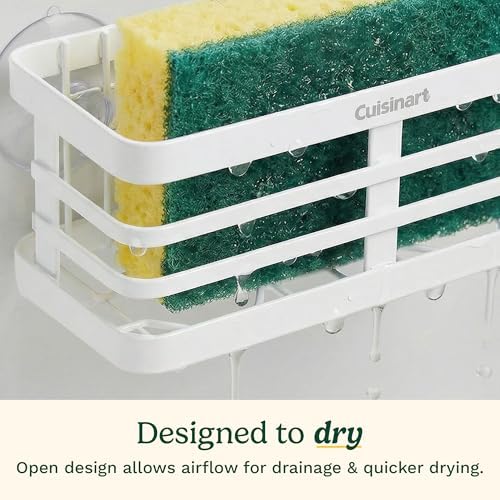 Cuisinart Metal Sponge Holder for Kitchen Sink, 7.25"x2.75"x3.25" - Image 4