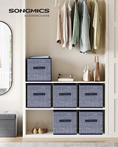 SONGMICS Storage Cubes, 13-Inch Foldable Closet Organizers - Image 2