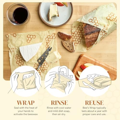 Bee's Wrap Beeswax Wrap Roll, 14 x 53 in - Image 5