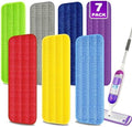 Washable Microfiber Mop Pads for Swiffer PowerMop: Wet Mop Refills 7 Pack by MEXERRIS