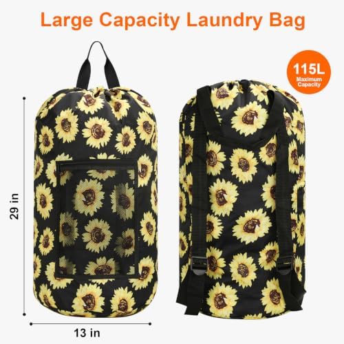 Laundry Bag Backpack Durable Laundry Bag - Image 2