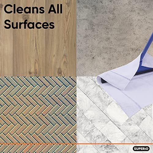 Superio Squeegee Mopping Towel Floor Cloth White Cloth - Image 4