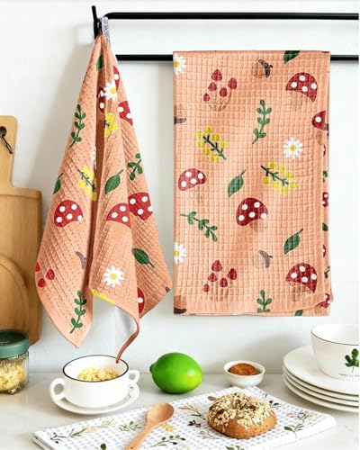 Miss Adola 370GSM Cotton Waffle Kitchen Towels - Image 5