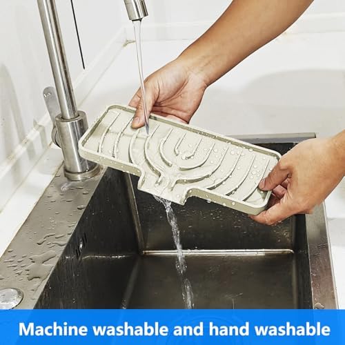 Sponge Holder for Kitchen Sink, Dish Sponge Holder Soap Tray - Image 6