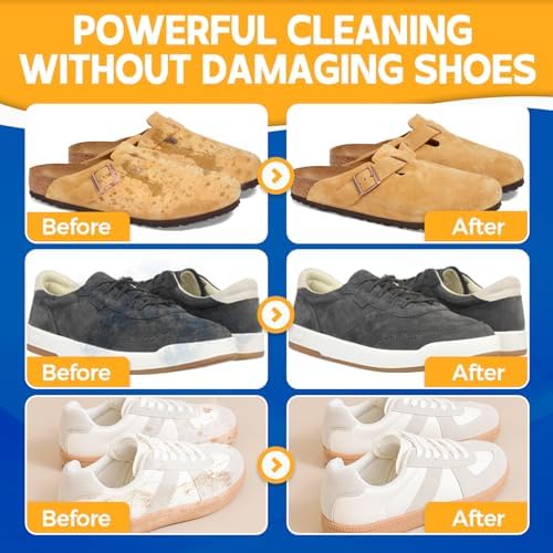 Suede Shoe Cleaner Kit, Removes Dirt & Stains - Image 2