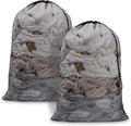2 Pack Mesh Laundry Bags, 23 x 34 Inches Heavy Duty Mesh Laundry Bag, Large by HUAFIY