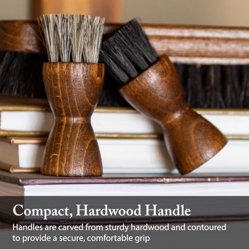 FootFitter Horsehair Pencil Dauber Two Brush Set - Image 4