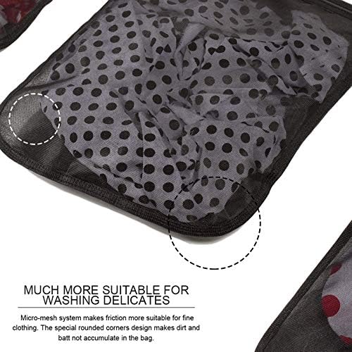 TENRAI Delicates Laundry Bags, Bra Fine Mesh Wash Bag - Image 5