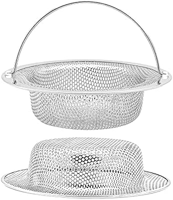 2 Pack Premium 304 Stainless Steel Kitchen Sink Strainer - Image 7