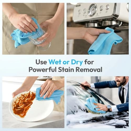 Microfiber Cleaning Cloth 12 Pack - Image 4