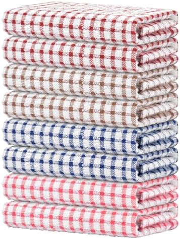 Nialnant 8 Pack Kitchen Towels, Dish Towels by Nialnant