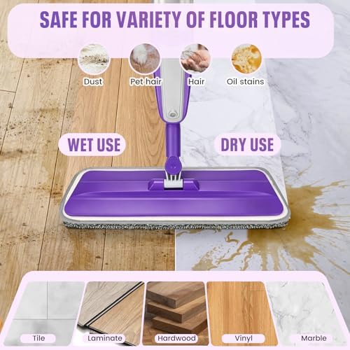 Spray Mop for Hardwood Floors Cleaning - Image 4
