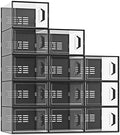 SEE SPRING X-Large Shoe Storage Box Fit Size 11, Space Saving Sneaker Shoe Rack by SEESPRING
