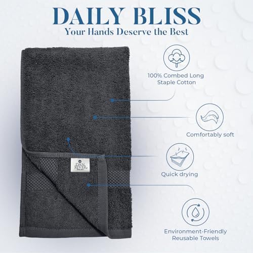 DAN RIVER 6-Pack Premium Hand Towels - Image 3