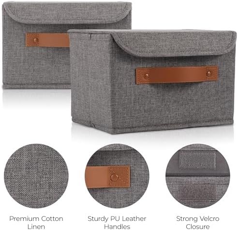 Decorative Linen Storage Boxes - Image 5
