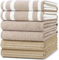 Homaxy Cotton 380 GSM Premium Kitchen Towels, 6 Pack by Homaxy