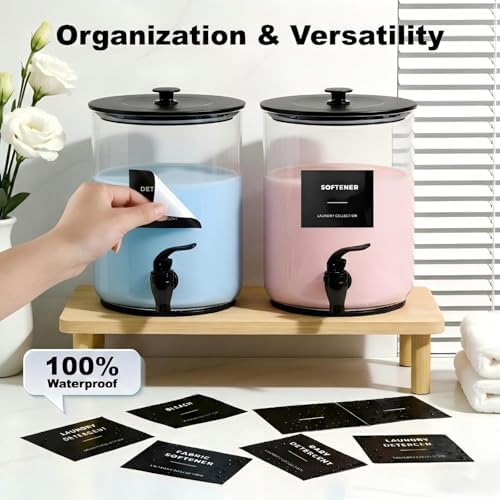 Glass Laundry Detergent Dispenser, 1 Gallon Large Liquid Soap 1Pack - Image 6