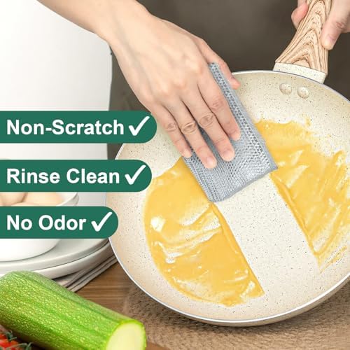 Cleaning Rags, Dish Scrubbers, Mesh Cleaning Cloths - Image 4
