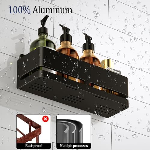 Shower Caddy, no Drill Shower Organizer - Image 5