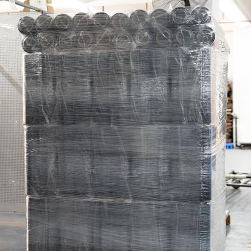 4 Rolls Black Stretch Wrap 12" x 1000FT x 80 Gauge Heavy Duty Film - Image 6
