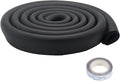 U Shape Edge Protectors for Glass Coffee Table,Foam Baby Proofing Safety Bumper Guard Strip,Corner Protectors for Kids,Extra Thick,Suitable for Furniture Fireplace,6.5 Ft/2m (Black)