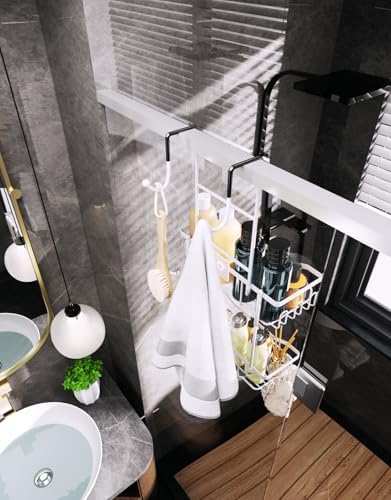 HapiRm Hanging Shower Caddy Over the Door - Image 5