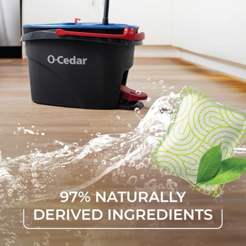 O-Cedar PACS Hard Floor Cleaner, Crisp Citrus Scent 24 Count | Made - Image 3